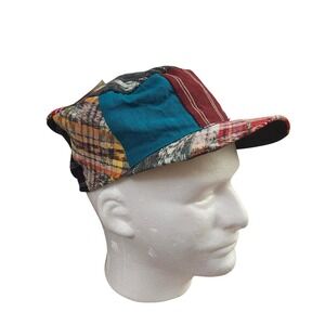Gypsy Rose‎ Patchwork Cap Handmade Guatemala Boho Festival